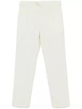 FURSAC брюки в полоску, зеленый