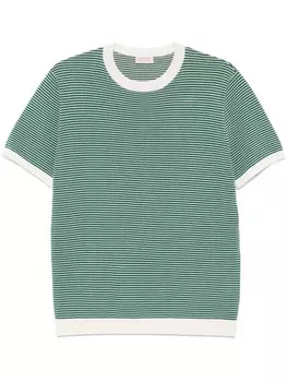 FURSAC футболка в рубчик, зеленый