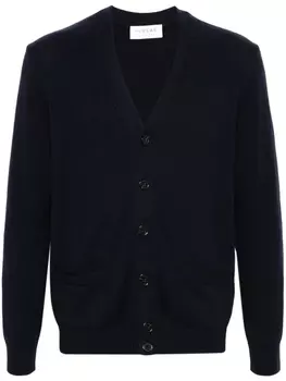 Fursac кардиган с V-образным вырезом, синий