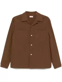 FURSAC поплиновая рубашка, коричневый