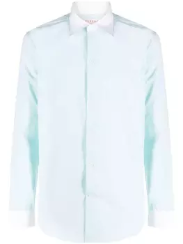 Fursac поплиновая рубашка, синий