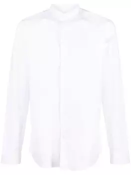 Fursac рубашка без воротника, белый