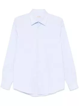 FURSAC рубашка с заостренным воротником, синий