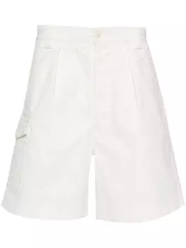 Fursac шорты-бермуды из канваса, белый