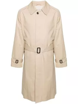 Fursac твиловый тренч, нейтральный цвет
