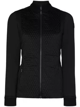 Fusalp стеганая лыжная куртка Meryl, черный