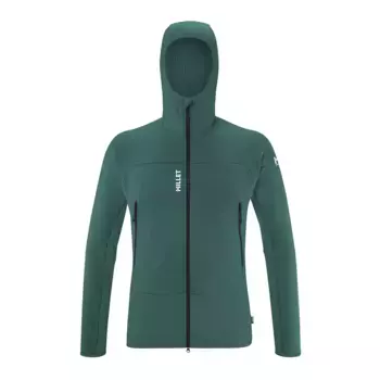 FUSION GRID HOODIE M Мужская куртка Millet, зеленый