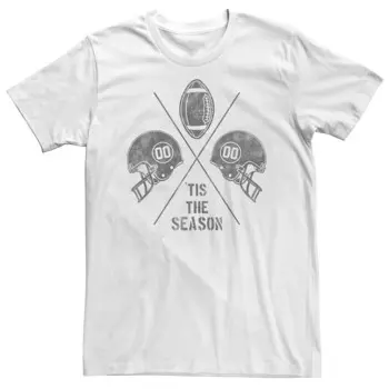 Футбольная футболка Big & Tall Tis The Season Licensed Character, белый
