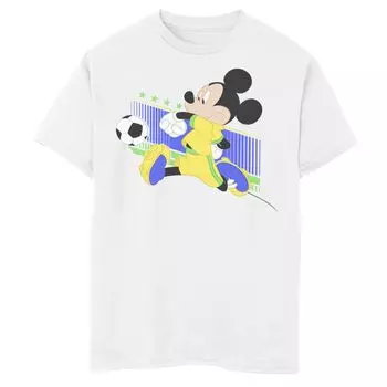Футбольная футболка Disney's Mickey Mouse для мальчиков 8–20 лет (Бразилия) Licensed Character