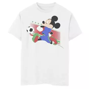 Футбольная футболка Disney's Mickey Mouse для мальчиков 8–20 лет, Италия Licensed Character