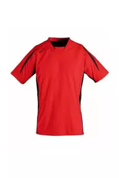 Футбольная футболка с коротким рукавом Maracana 2 SOL'S, красный