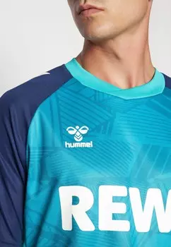 Футбольная майка 1, FC KLN Hummel, синий