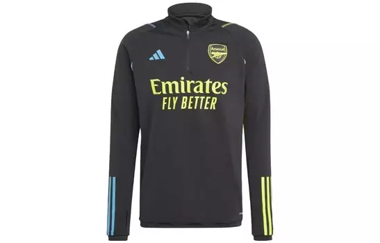 Футбольная майка Арсенала мужская черная Adidas, черный