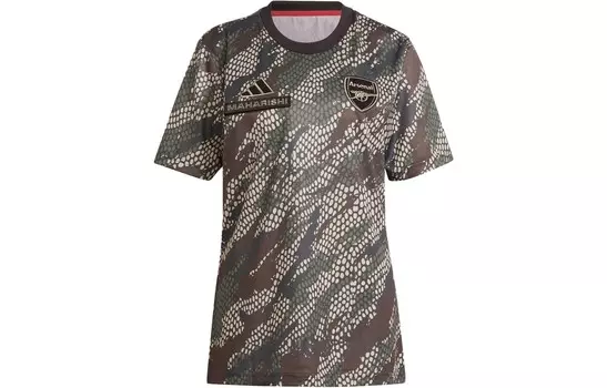 Футбольная майка Арсенала мужская черная Adidas, черный