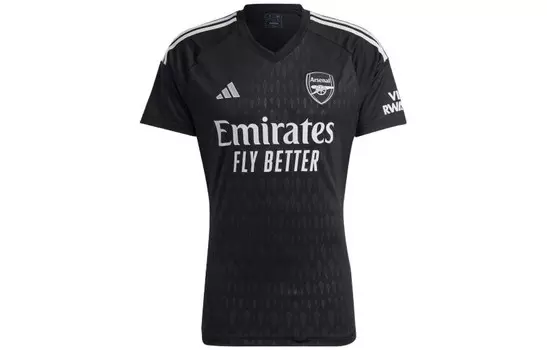 Футбольная майка Арсенала мужская черная Adidas, черный