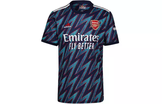 Футбольная майка Арсенала мужская синяя Adidas, синий