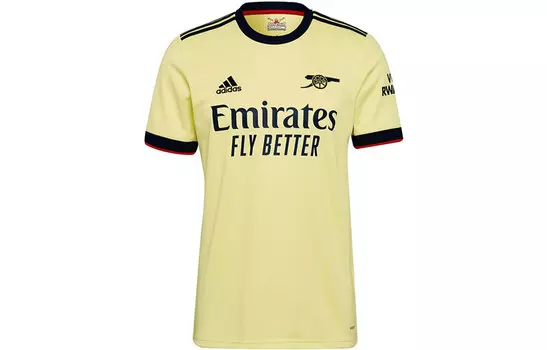 Футбольная майка Арсенала мужская желтая Adidas, желтый
