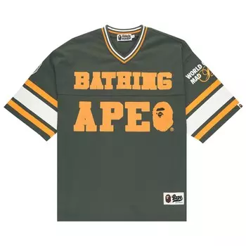Футбольная майка BAPE Зеленая