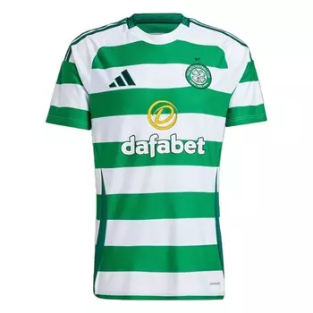 Футбольная майка Celtic FC Мужская зеленая Adidas, зеленый