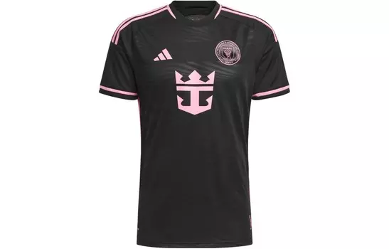Футбольная майка Inter Miami CF мужская черная Adidas, черный