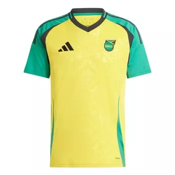 Футбольная майка Jamaica 24 мужская кислотно-желтая Adidas, желтый