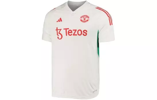 Футбольная майка мужская белая Adidas, белый