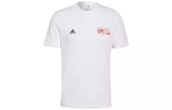 Футбольная майка мужская белая Adidas, белый