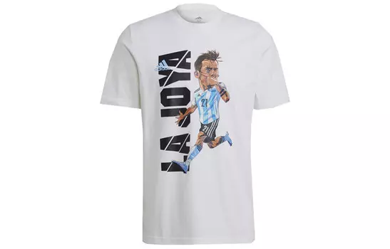 Футбольная майка мужская белая Adidas, белый