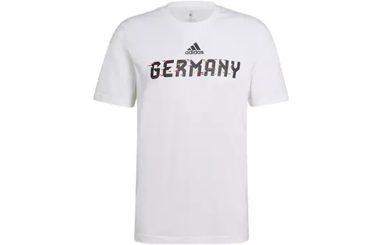 Футбольная майка мужская белая Adidas, белый
