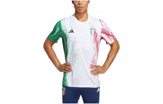 Футбольная майка мужская белая Adidas, белый