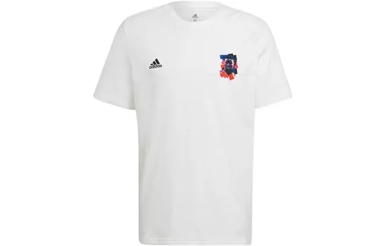 Футбольная майка мужская белая Adidas, белый