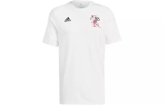 Футбольная майка мужская белая Adidas, белый