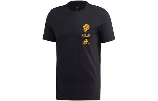 Футбольная майка мужская черная Adidas, черный