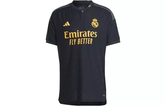 Футбольная майка мужская черная Adidas, черный