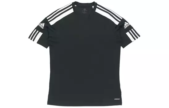 Футбольная майка мужская черная Adidas, черный