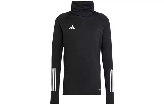 Футбольная майка мужская черная Adidas, черный