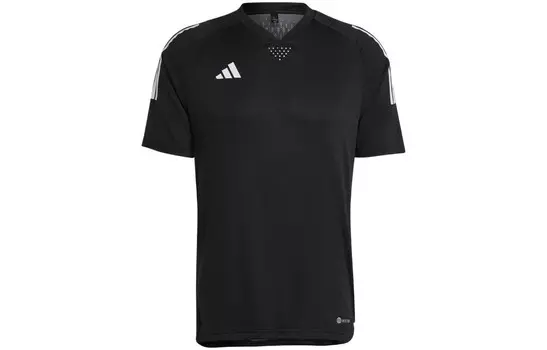 Футбольная майка мужская черная Adidas, черный
