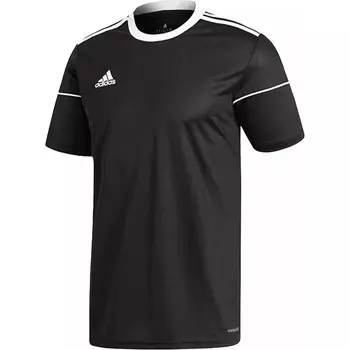 Футбольная майка мужская черная Adidas, черный
