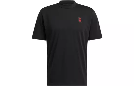 Футбольная майка мужская черная Adidas, черный