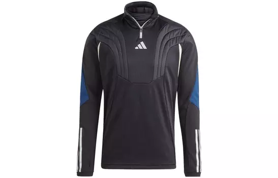 Футбольная майка мужская черная Adidas, черный