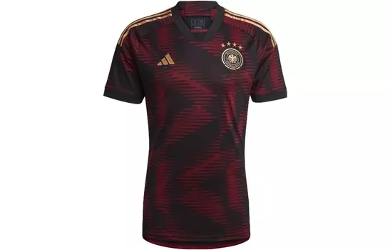 Футбольная майка мужская черная Adidas, черный