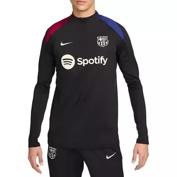 Футбольная майка мужская черная Nike, черный