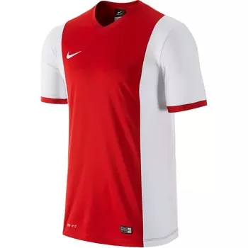 Футбольная майка мужская красная и белая Nike, красный