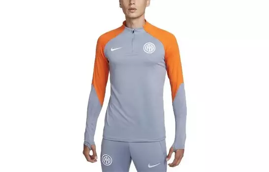 Футбольная майка мужская серая/белая Nike, серый
