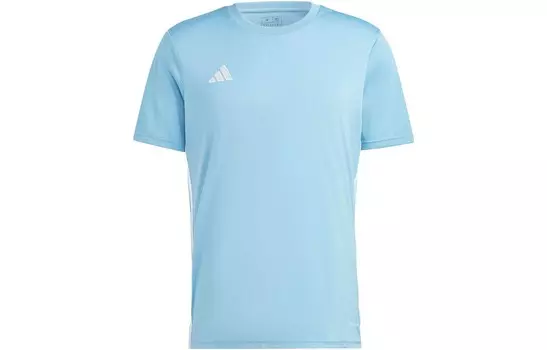 Футбольная майка мужская синяя Adidas, синий