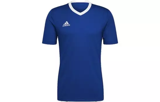 Футбольная майка мужская синяя Adidas, синий