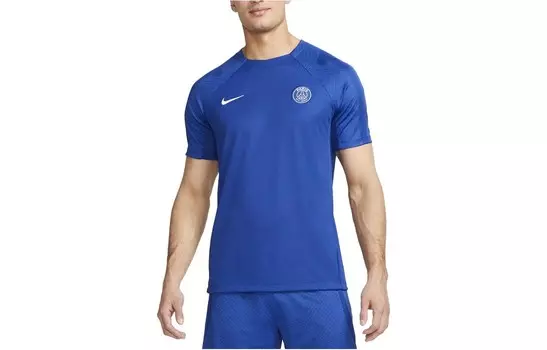 Футбольная майка мужская синяя Nike, синий