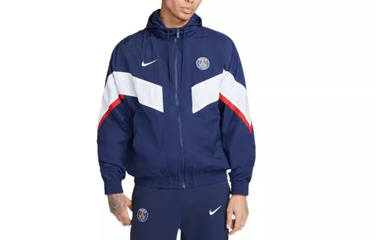Футбольная майка мужская синяя Nike, синий