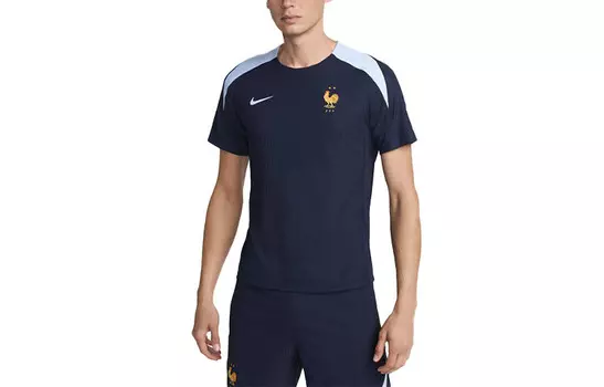 Футбольная майка мужская синяя Nike, синий