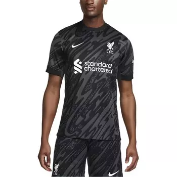Футбольная майка мужская угольно-серая Nike, серый
